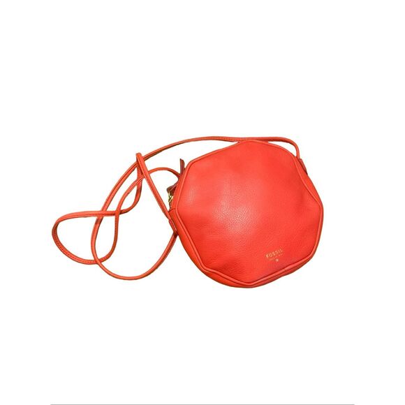 Vintage Fossil Jules Leather Crossbody NWOT - Picture 3 of 8